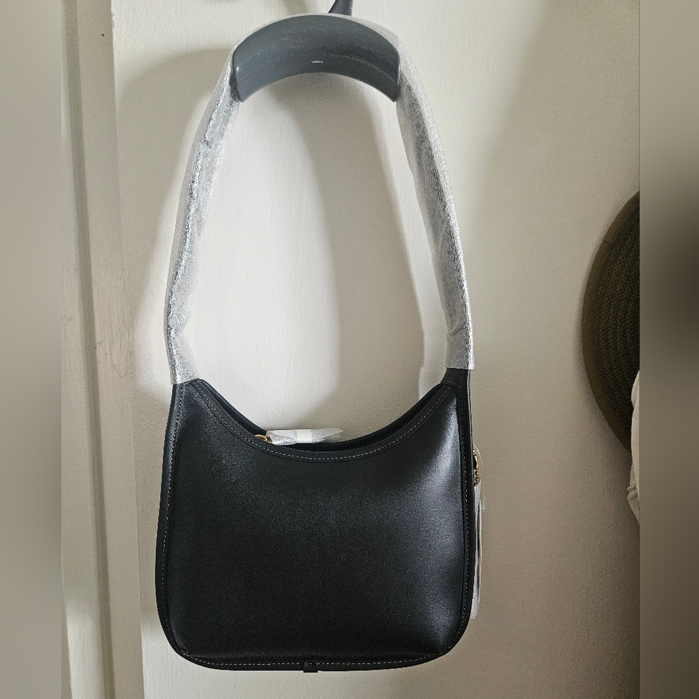 Coach Vintage Reissue Curve Zip Black Classic Black Shoulder Bag - Picture 2 of 5